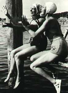 mit Carola Höhn, 1937