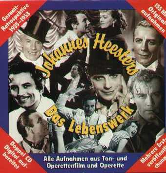 CD Johannes Heesters Das Lebenswerk
