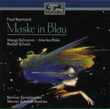 CD Maske in Blau