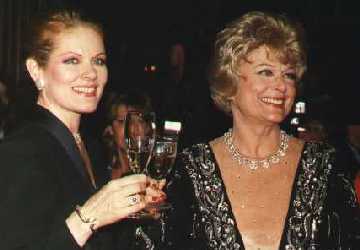 Marika Rökk mit ihrer Tochter